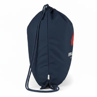 Sac à dos unisexe en polyester réutilisable avec cordon de serrage, grande taille, durable, léger, respirant, séchage rapide, écologique, pour le sport et la gym