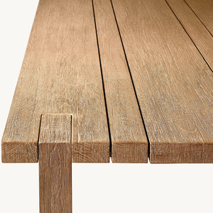 Dining <b>table</b> made of environmentally friendly teak wood, minimalist style, good and durable, suitable for the dining room - Product Image 3