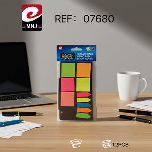 Bloc de Notas Adhesivas Promocionales de Colores para una Mejor Visibilidad y Organización - Product Image 3