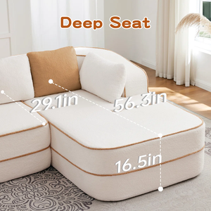 COMPRESSION <b>SOFA</b> Living Room Minimalist MD31 Sectional <b>Sofa</b> OEM brand name High Density <b>Sponge</b> Velvet - Product Image 5