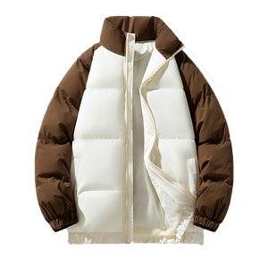 Veste d'hiver décontractée de haute qualité pour homme, veste d'extérieur en duvet, veste épaisse matelassée, veste chaude d'extérieur en duvet - Product Image 6