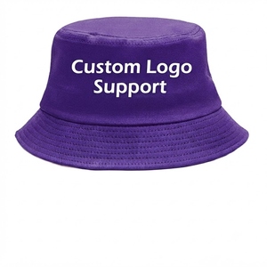 Chapeau Bob Promotionnel en Toile de Coton Réglable à Large Bord pour l'Été, Protection Solaire Extérieure, Pêche, Plage, Voyage, Logo Imprimé, Unisexe - Product Image 2