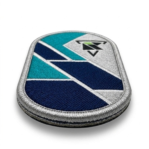 Heat Press Patches Custom Embroidery Patches <b>Iron</b> <b>On</b> Fabric Badges Heat Transfer <b>Clothing</b> Decoration Apparel Accessories OEM - Product Image 3