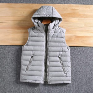 Cotton vest New autumn winter style fashionable thin <b>cardigan</b> baggy <b>jacket</b> pullover <b>men</b> coat Sleeveless <b>Jacket</b> 100 Polyester - Product Image 2