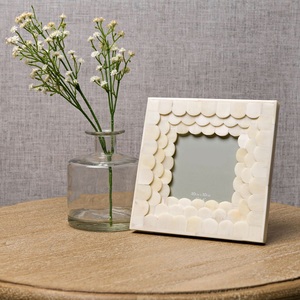 Handmade Bone Inlay Mosaic Memory Photo <b>Frame</b> with Custom Color & Logo Unique Decorative Home Accessory (4x6 <b>7x5</b> 8x6 Inches) - Product Image 3