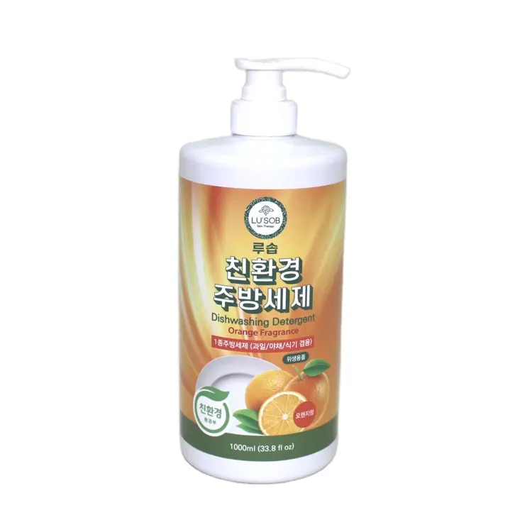 Lusob Chất Tẩy Rửa Bát 1000Ml Nguồn Cung Cấp Từ Nhà Máy Chất Tẩy Rửa Thân Thiện Với Môi Trường OEM ODM