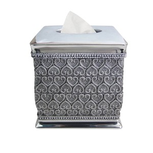 Designer Metal <b>Tissue</b> Box Holder With Luxury Finished Suitable For Home Events <b>Wedding</b> Decor And Elegant Table Settings - Product Image 1