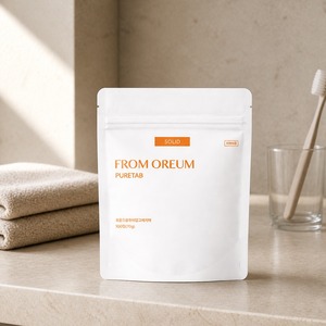 [FROM OREUM] Recharge de dentifrice solide pour les voyages personnels, les trousses de toilette et les soins bucco-dentaires quotidiens en déplacement - Product Image 5