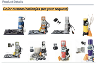 Moteur de porte à enroulement industrielle AC600kg 370W monophasé en alliage d'aluminium avec moteur latéral et interrupteur de fin de course magnétique certifié CE