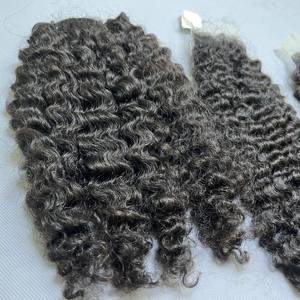 Fabricante de cabello de Vietnam, cabello rizado birmano crudo, cutícula sin procesar, cabello humano birmano virgen alineado, doble dibujado, 8 a 30 pulgadas - Product Image 1