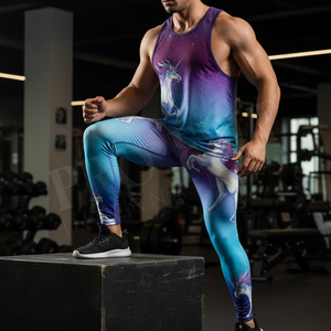 Customized Brand Name Printed Compression New Design Quick Dry Breathable Leggings Comfortable High Performance Skinny Pants - Product Image 3