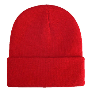 Gorro Unisex Azul, 100% Acrílico, Tejido, Color Sólido, Casual, de Invierno, para Adultos, 56-58CM, Gorro de Punto, ODM OEM - Product Image 3