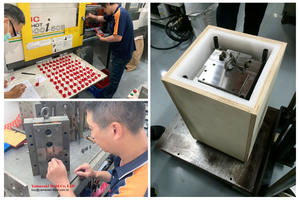 Moule d'injection de précision sur mesure, tolérance de 0,02 mm, pour connecteurs électroniques, pièces de serveur, certifié ISO9001, plastique OEM - Product Image 5