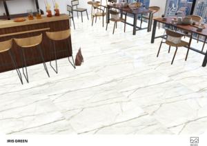 Carreaux de porcelaine brillants design élégants, format 600x1200, grands carreaux pour projets d'intérieur de luxe - Product Image 2