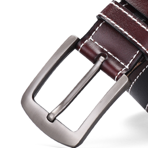 Cinturón de Cuero Genuino Premium para Hombre, Diseño Cómodo, Duradero y Elegante - Product Image 6