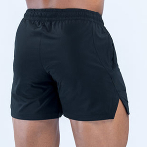 Shorts de sport pour hommes, taille élastique, noir nuit, nouveau style, best-seller, shorts de gym très demandés pour hommes - Product Image 3
