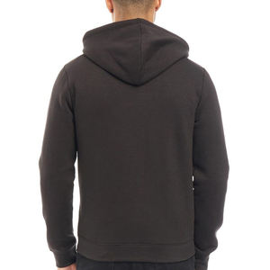 Sweat à capuche streetwear personnalisé pour homme 100% coton, épais, délavé à l'acide avec broderie en strass, collection automne - Product Image 4