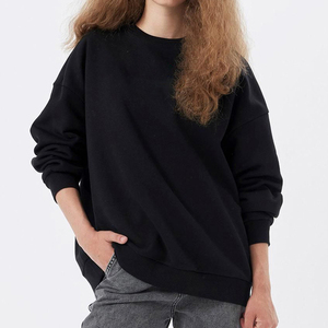 Sudadera Moderna para Mujer, Forro Polar Suave, Manga Larga, Cuello Redondo, Cálida, Cómoda, Informal, Ropa de Invierno - Product Image 1