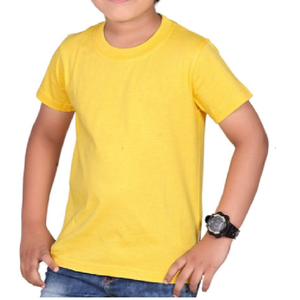 เสื้อยืดเด็กแขนสั้น พิมพ์โลโก้ตามสั่ง ผ้าฝ้าย 100% เนื้อหนา แบบเรียบ สำหรับเด็กผู้หญิงและเด็กผู้ชาย - Product Image 4