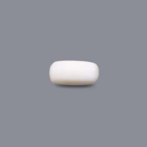 Natural White Coral Loose Gemstone 3.9 Carat Faceted Cut Color Change Certified Wholesale Lot - Product Image 1