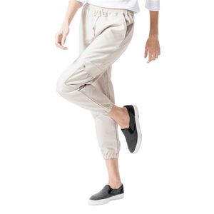 ODM Mujeres Algodón Poliéster Cargo Pantalones Con Bolsillos Laterales - Product Image 4