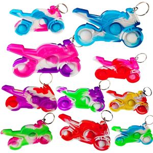 Confezione da 30 Pop Fidget Sensoriali a Forma di Moto Sportiva, Premi per Aula, Regali per Feste - Product Image 1