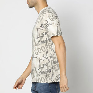 Camisetas de Hombre con Diseño Único y Moderno - Ropa de Verano Cómoda, 100% Algodón, Manga Corta, Corte Regular, Estampado de Letras, Estilo Casual - Product Image 5
