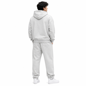 Sudadera con Capucha de Invierno de 2 Piezas, Talla Grande, ODM OEM, Ropa Deportiva, Chándal de Alta Calidad, Estilo Urbano, Corte Holgado, 100% Algodón - Product Image 3