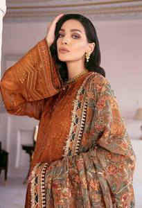 Designer Party Wear Evening <b>Dresses</b> Pakistani <b>Women</b> 3 Piece Embroidered <b>Suit</b> Custom Colors Sizes Traditional Festive <b>Wedding</b> Set - Product Image 6