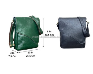 Bolso de Mano de Cuero Genuino de Primera Calidad, Diseño de Lujo, Bandolera, Bolso Mensajero con Correa Ajustable Unisex - Product Image 2