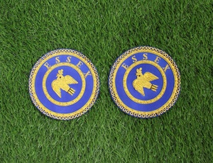 Manchettes de regalia maçonniques de l'Arche Royale Provinciale, 100% polyester, broderie, unisexe - Product Image 5