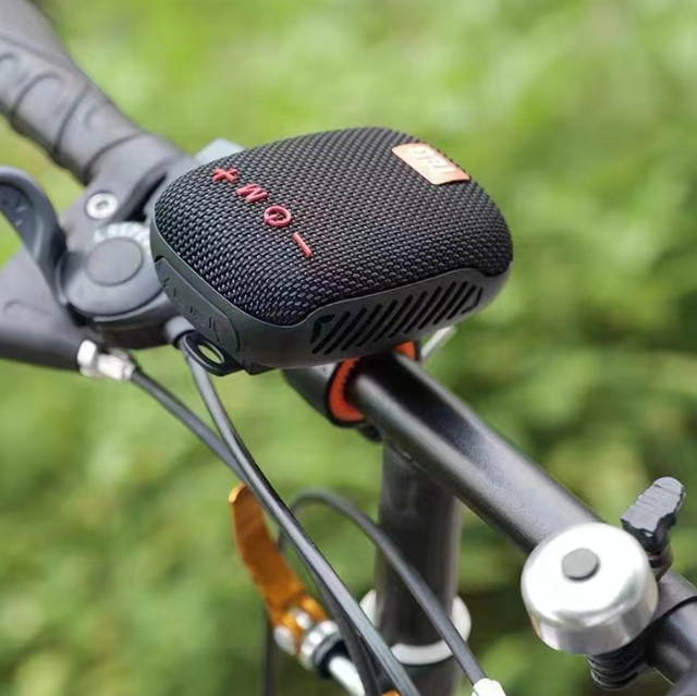 FYX Stock Portable Bicycle Speaker Wireless BT Bass Soundbar TWS FM Radio Outdoor Music Player TG392
