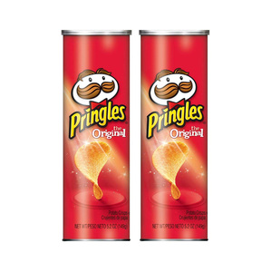 Papas Fritas Pringles Sabor BBQ 165g con Condimento Ahumado en Chips de Patata Crujientes Apilables, Exportación Global - Product Image 4