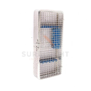 ถาดฆ่าเชื้อสำหรับเครื่องมือทันตกรรมเหล็กกล้า ยี่ห้อ SurgiRight สำหรับการจัดเก็บอย่างปลอดภัย การฆ่าเชื้อ และการใช้งานทางคลินิก - Product Image 2