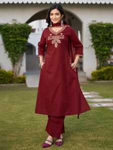 White Floral Printed 100% Cotton <b>Chiffon</b> Kurta Sets Loose Fit V Neck Sweet Digital Printing Summer Casual <b>Dresses</b> - Product Image 1