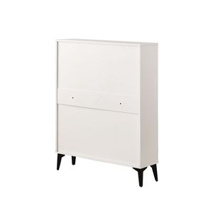Grande Scarpiera Moderna Autoportante con 2 Cassetti Ribaltabili, Organizzatore Progettato per una Conservazione Ottimale delle Scarpe - Product Image 6