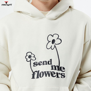 เสื้อฮู้ดดี้ผู้ชายสไตล์ใหม่สำหรับฤดูหนาว ดีไซน์สั่งทำพิเศษ น้ำหนักเบา คุณภาพสูง สตรีทแวร์ พร้อมงานปักและฟอกสีแบบสโตนวอช - Product Image 4