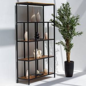 Vandana Merino Sierra ชั้นหนังสืออุตสาหกรรมโลหะและไม้เก็บเฟอร์นิเจอร์ดีไซน์ทันสมัย - Product Image 5