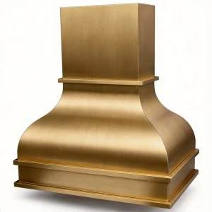 Premium Brass Range Hood For Modern Luxury Kitchen Ventilation Elegant Durable <b>Home</b> Cooking Solution - Product Image 6