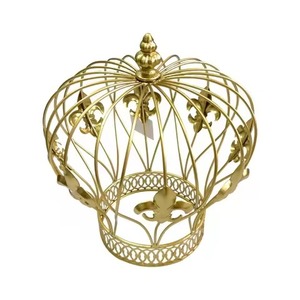 Corona Navideña Decorativa de Metal, Adorno de Pared de Lujo para Decoración Interior de Temporada - Product Image 3