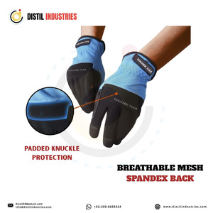 Gants de mécanicien tactiques en PU haute résistance |   Vêtements de travail de sécurité durables et écologiques pour l'extérieur |   OEM et ODM disponibles - Product Image 2