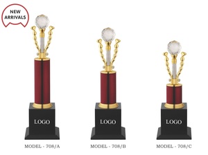 Trofeo Portátil de Madera Grabado con Láser Modelo 1704 para Premios Deportivos - Product Image 2