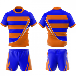 Maillots de rugby personnalisés de haute qualité, sublimation, rayures, vêtements de sport, uniformes de rugby pour hommes, kits de rugby OEM, maillots de rugby en vente - Product Image 5