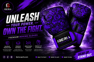 Gants de boxe MMA personnalisés avec logo - Cuir PU respirant, fermeture auto-agrippante, vente en gros OEM pour l'entraînement et le combat - Product Image 6
