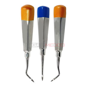 Premium Manual German Stainless Steel Dental Elevators Set Extraction Osteotome Periotome Luxating Elevator Apical Spade Cryer - Product Image 2
