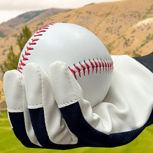 Guantes de Bateo de Béisbol a Precio Económico, Color Blanco/Azul, Absorbentes de Humedad, Ligeros, para Jóvenes y Adultos - Product Image 4