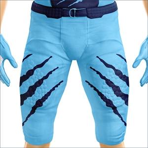 Adult American Football Uniform Custom Printed Sublimation Gridiron Jersey Pants Set Half Team Name Bulk Teamwear Sportswear - Product Image 6