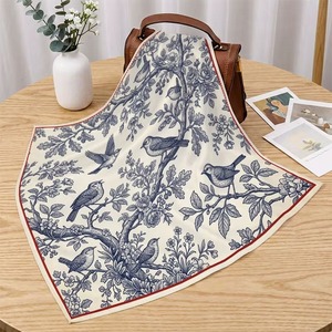 Bufanda de Seda de Poliéster con Estampado Personalizado a Precio de Fábrica, Chal Ligero y Suave para Mujer - Product Image 5