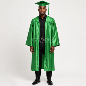 Túnica Académica de Alta Calidad para Graduación, Ropa Masónica de la Hermandad Griega Cosh International, Túnica de Doctorado Premium - Product Image 1