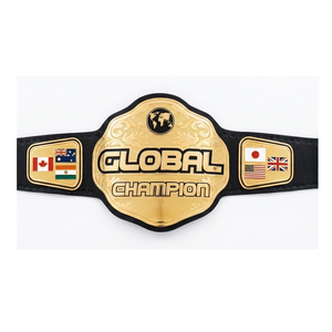 MMA <b>Wrestling</b> Boxing Championship Leather Belt-Breathable Soft Custom Made Martial Arts Training Equipment - Product Image 1